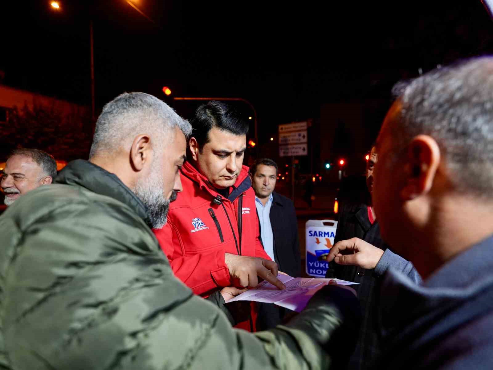 Yılmaz’dan vatandaşlara çorba ikramı
