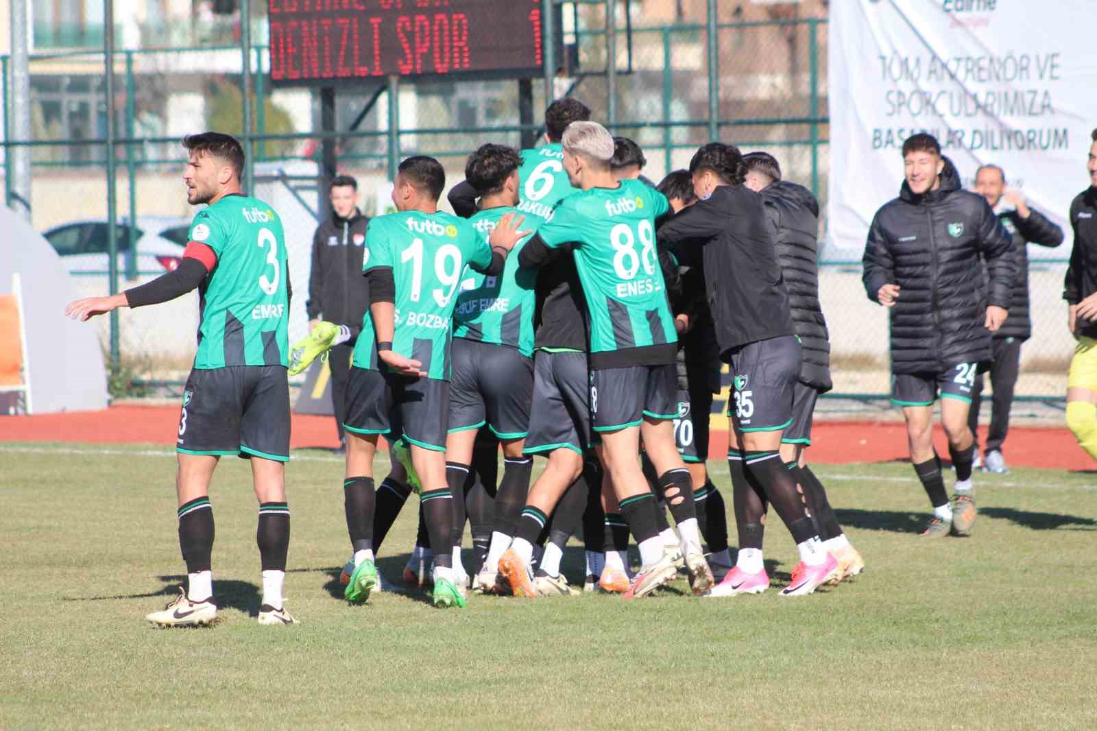 Denizlispor galibiyet hasretine deplasmanda son verdi
