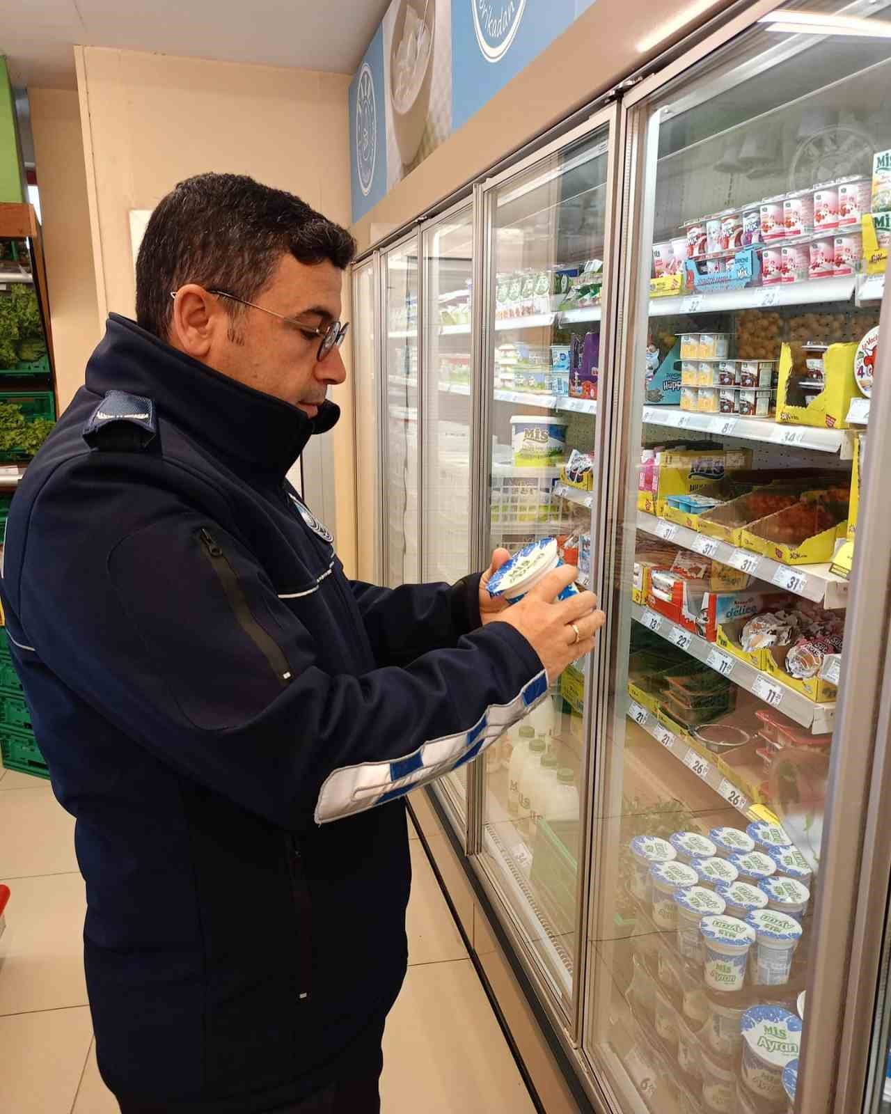 Germencik zabıtasından gıda denetimi
