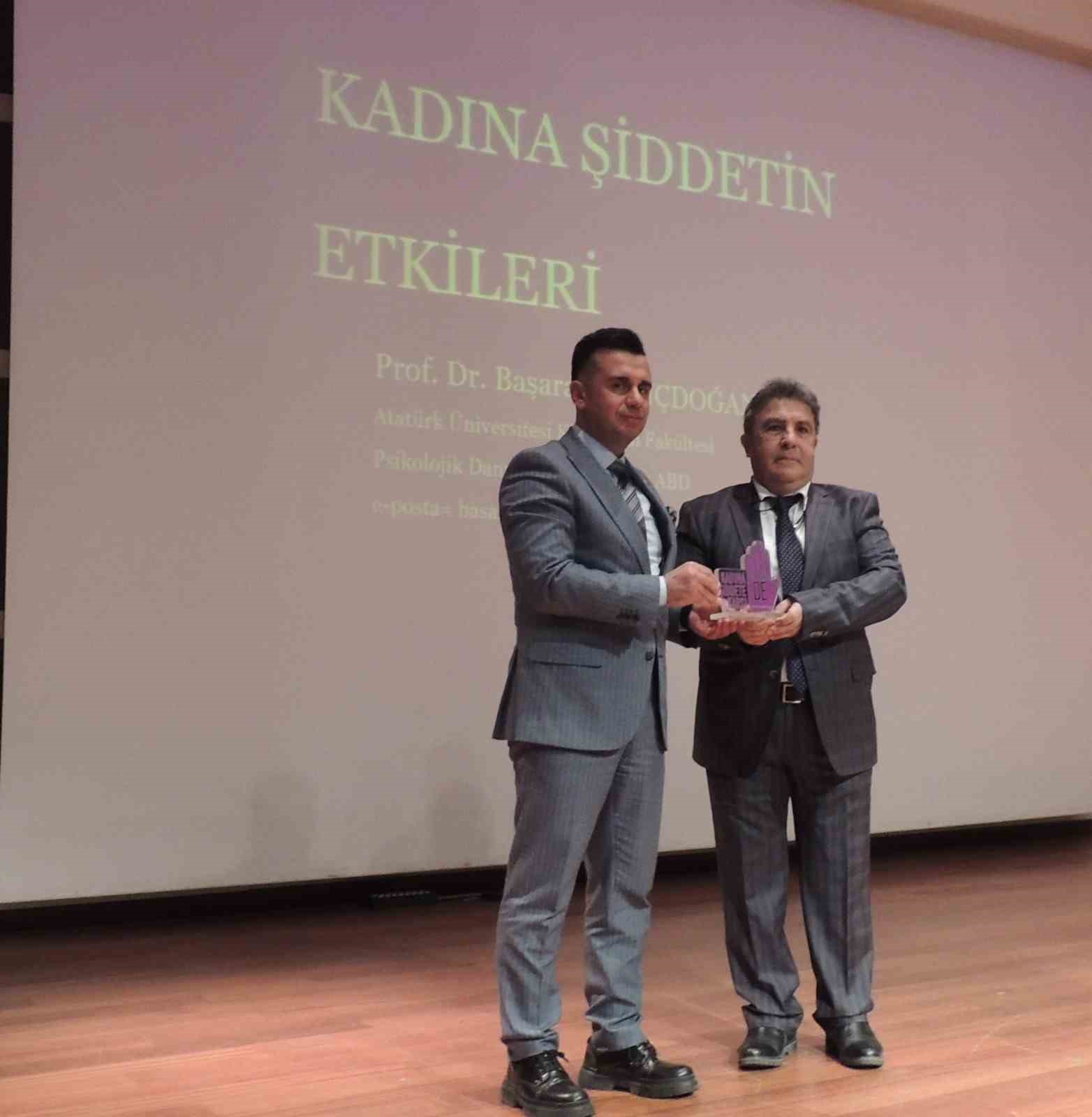 Erzurum’da ‘’Şiddetle mücadelede el ele’’ programı
