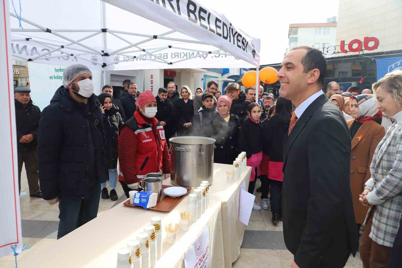 Çankırı’da ‘Kadına Yönelik Şiddetle Mücadele Günü’ etkinliği düzenlendi
