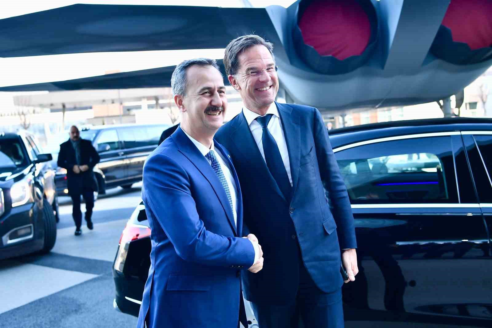 NATO Genel Sekreteri Rutte, TUSAŞ’ı ziyaret etti
