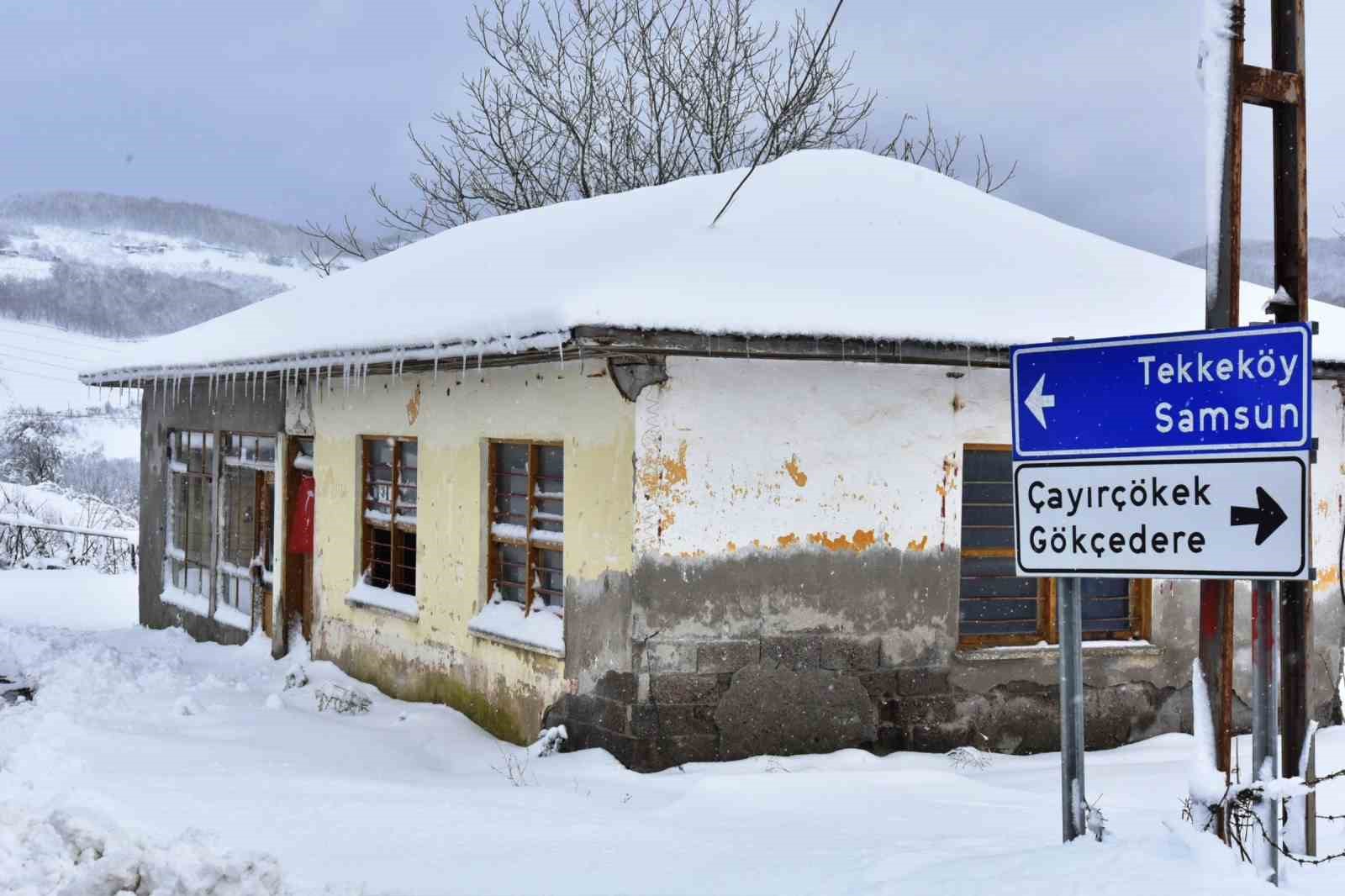 Tekkeköy, beyaz gelinliğini giydi
