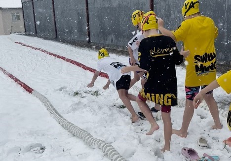 Tokatlı gençlerden kış sporlarına yeni bir boyut
