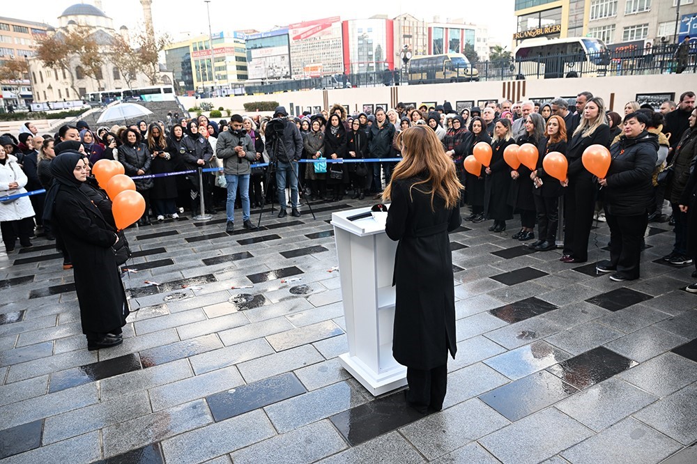 Gaziosmanpaşa’da “Kadına Şiddete Karşı” mücadele çağrısı
