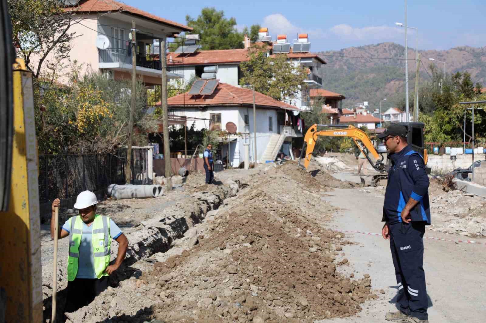 Ortaca’nın içme suyu hatları yenileniyor
