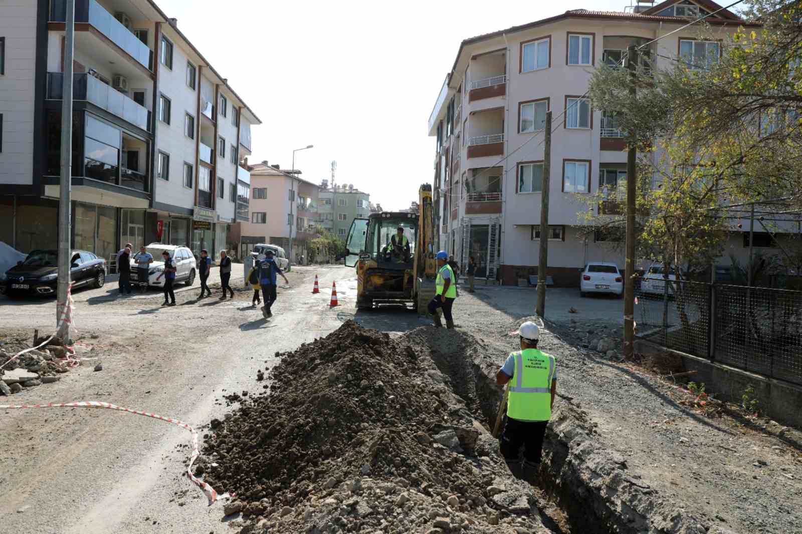 Ortaca’nın içme suyu hatları yenileniyor
