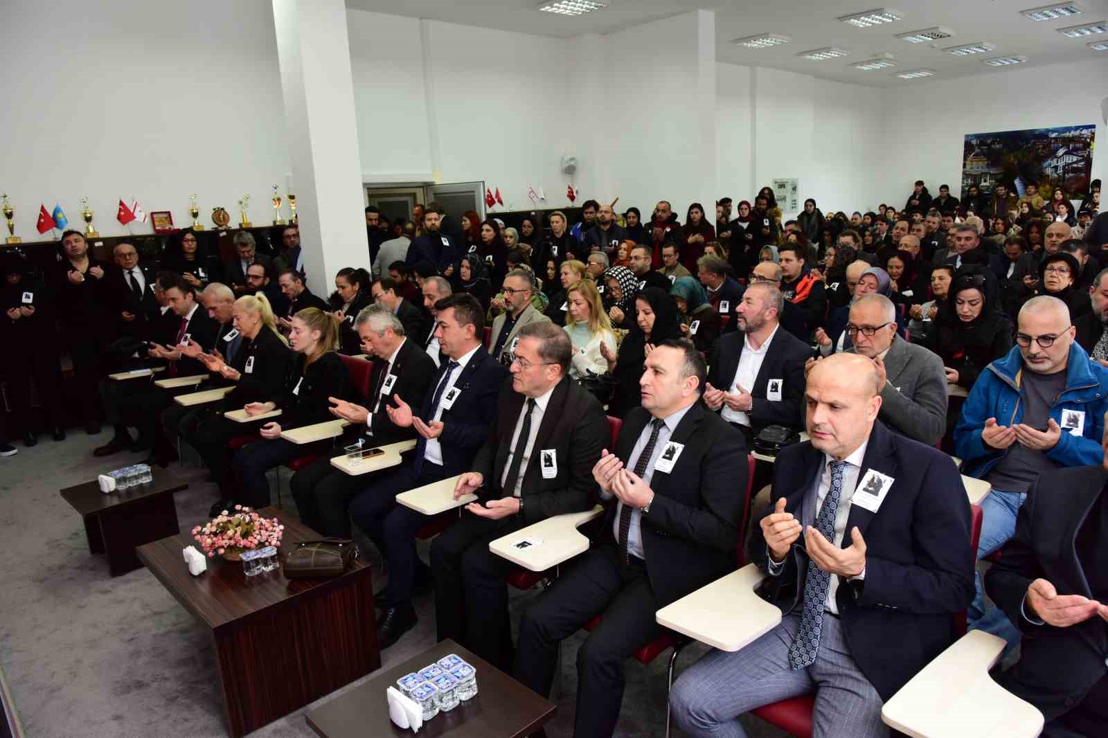 Hayatını kaybeden Dekan Prof. Dr. Alptekin Sökmen, Kastamonu Üniversitesi’nde anıldı
