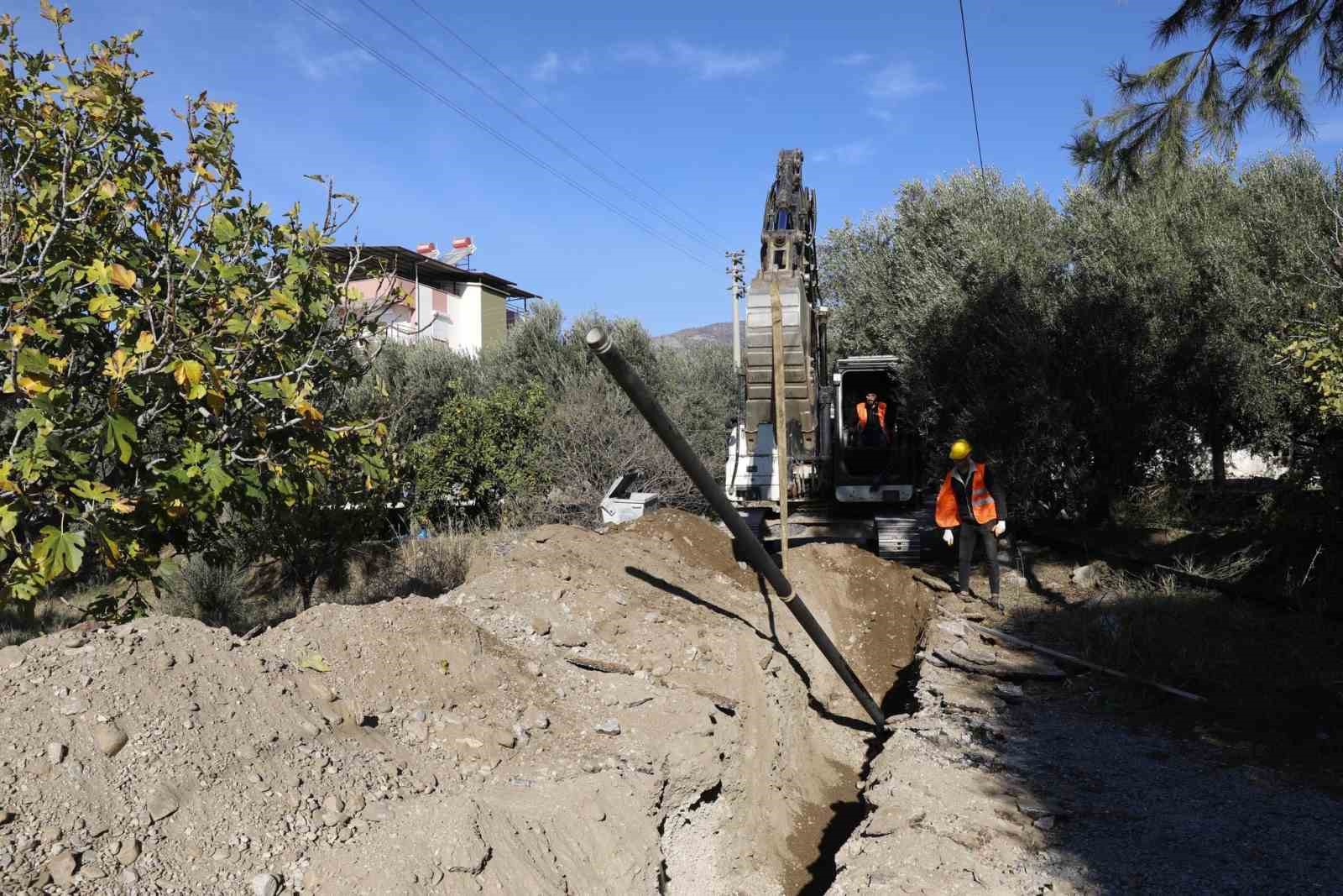 Çalışmalar sürüyor, 3 ilçenin içme suyu karşılanacak
