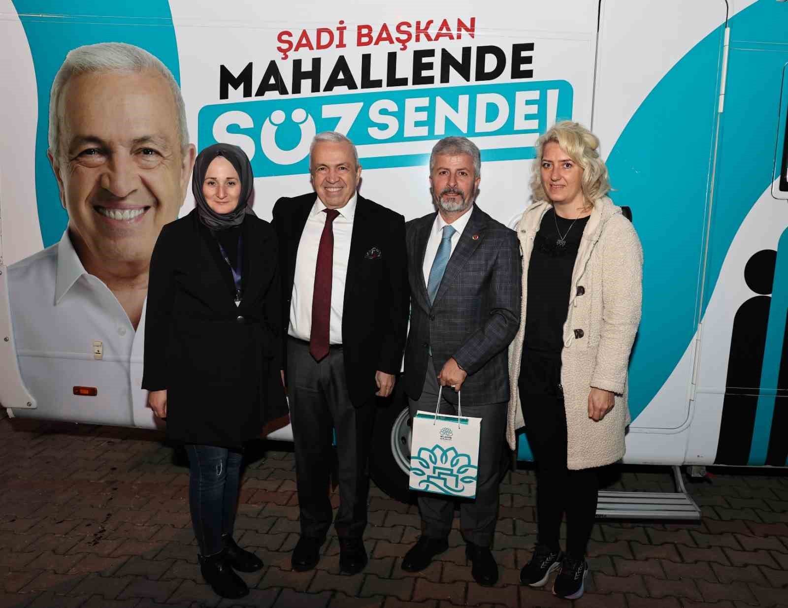 Başkan Şadi Özdemir  Beşevler Mahallesi’nde vatandaşları dinledi
