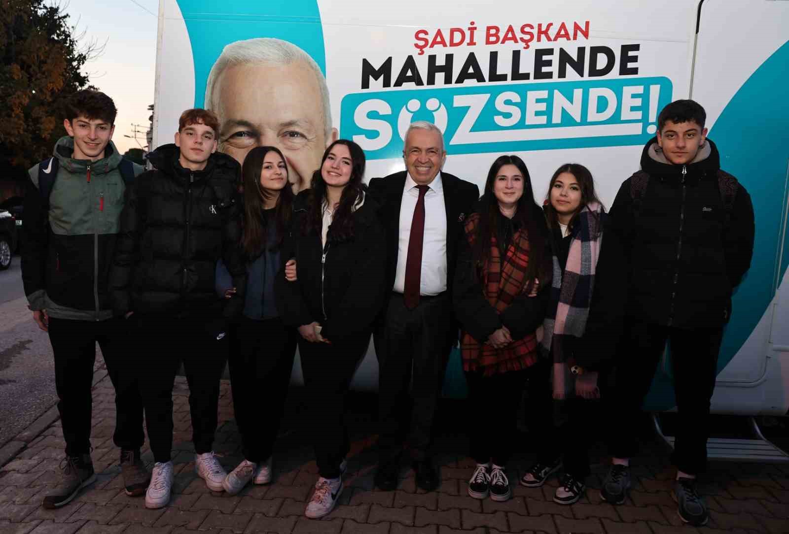 Başkan Şadi Özdemir  Beşevler Mahallesi’nde vatandaşları dinledi
