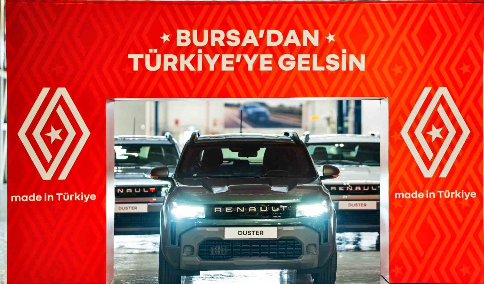 Yeni Renault Duster’ın üretimi Bursa’da başladı
