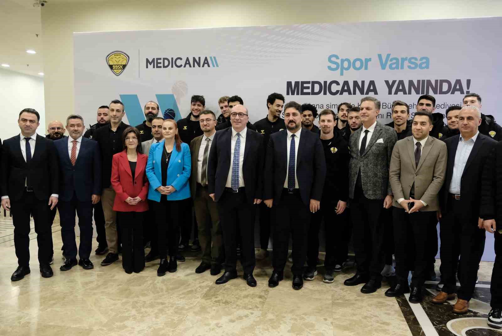 Medicana, Konya Büyükşehir Belediyesi Spor Kulübü Basketbol Takımı’nın resmi sağlık sponsoru oldu
