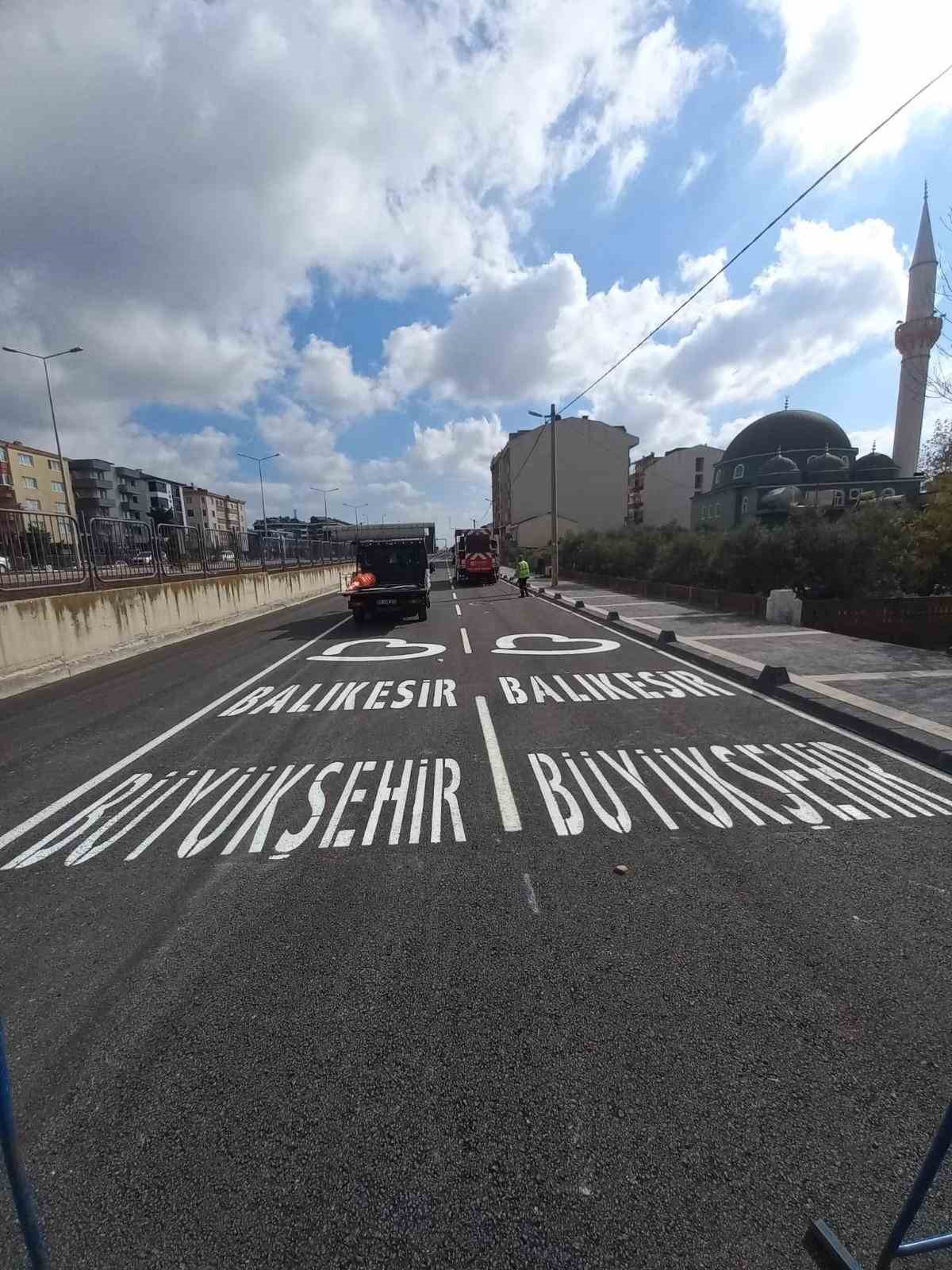 Balıkesir’de yollar artık daha güvenli
