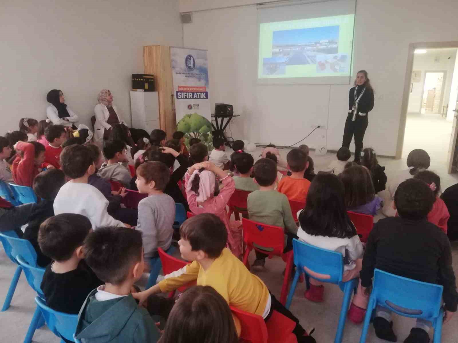 Kur’an kursu öğrencilerine “Sıfır Atık” semineri
