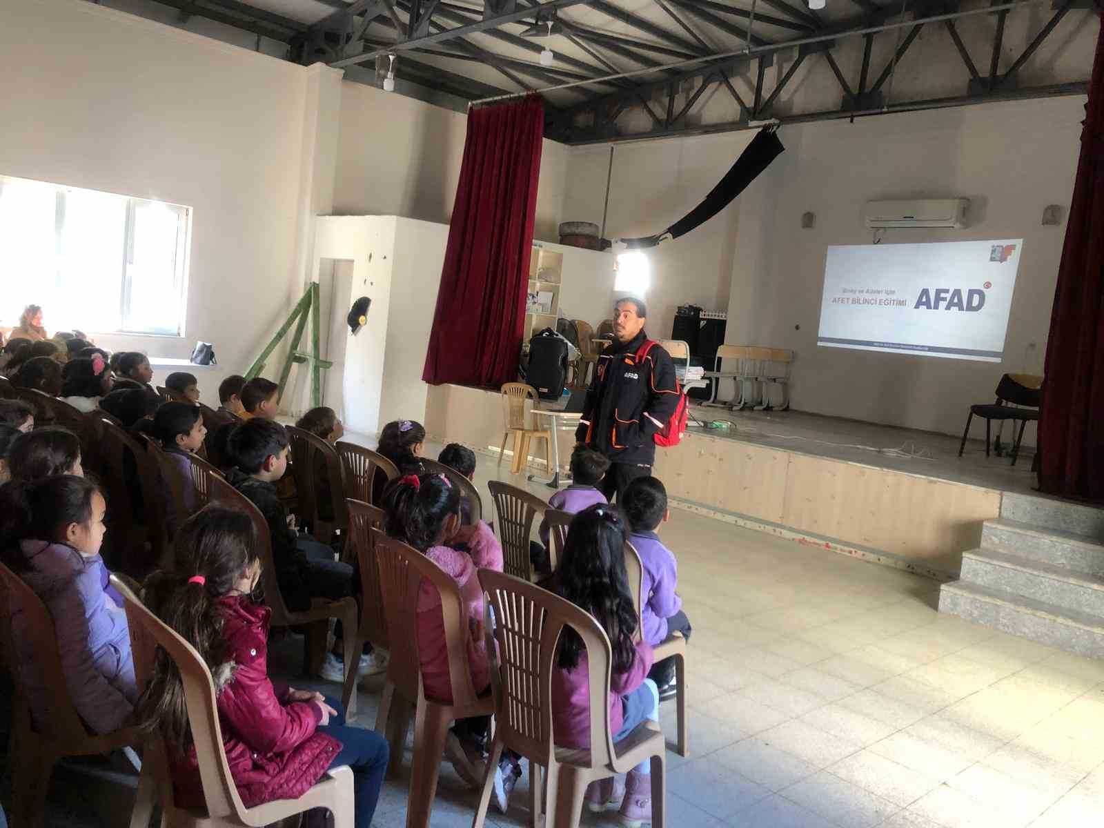 Muğla’da öğrencilere afet farkındalık eğitimi verildi
