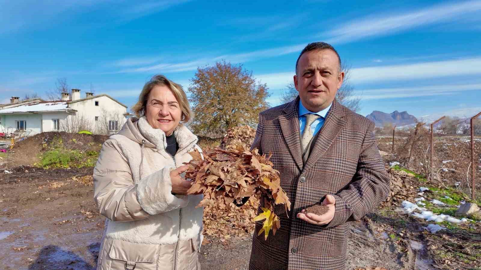 Turhal Belediyesi’nden çevre dostu torf üretimi
