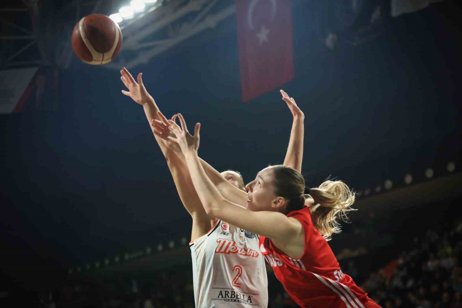 FIBA Kadınlar Euroleague: ÇBK Mersin: 87 - Olympiakos: 58
