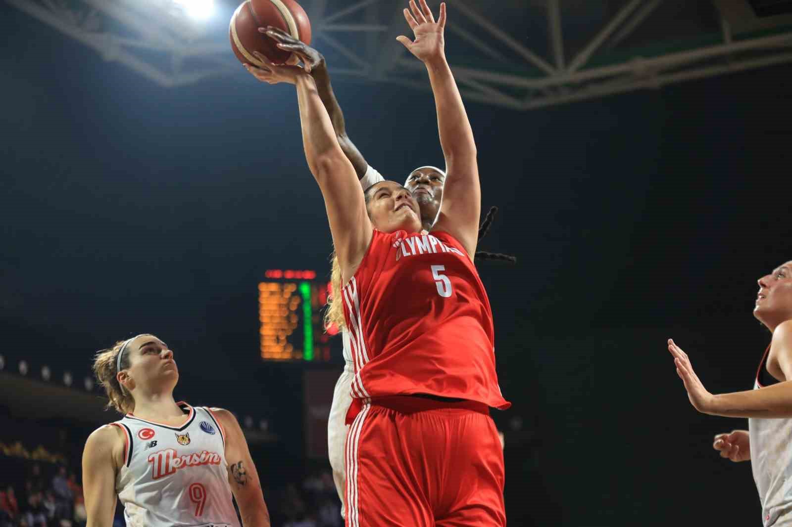 FIBA Kadınlar Euroleague: ÇBK Mersin: 87 - Olympiakos: 58
