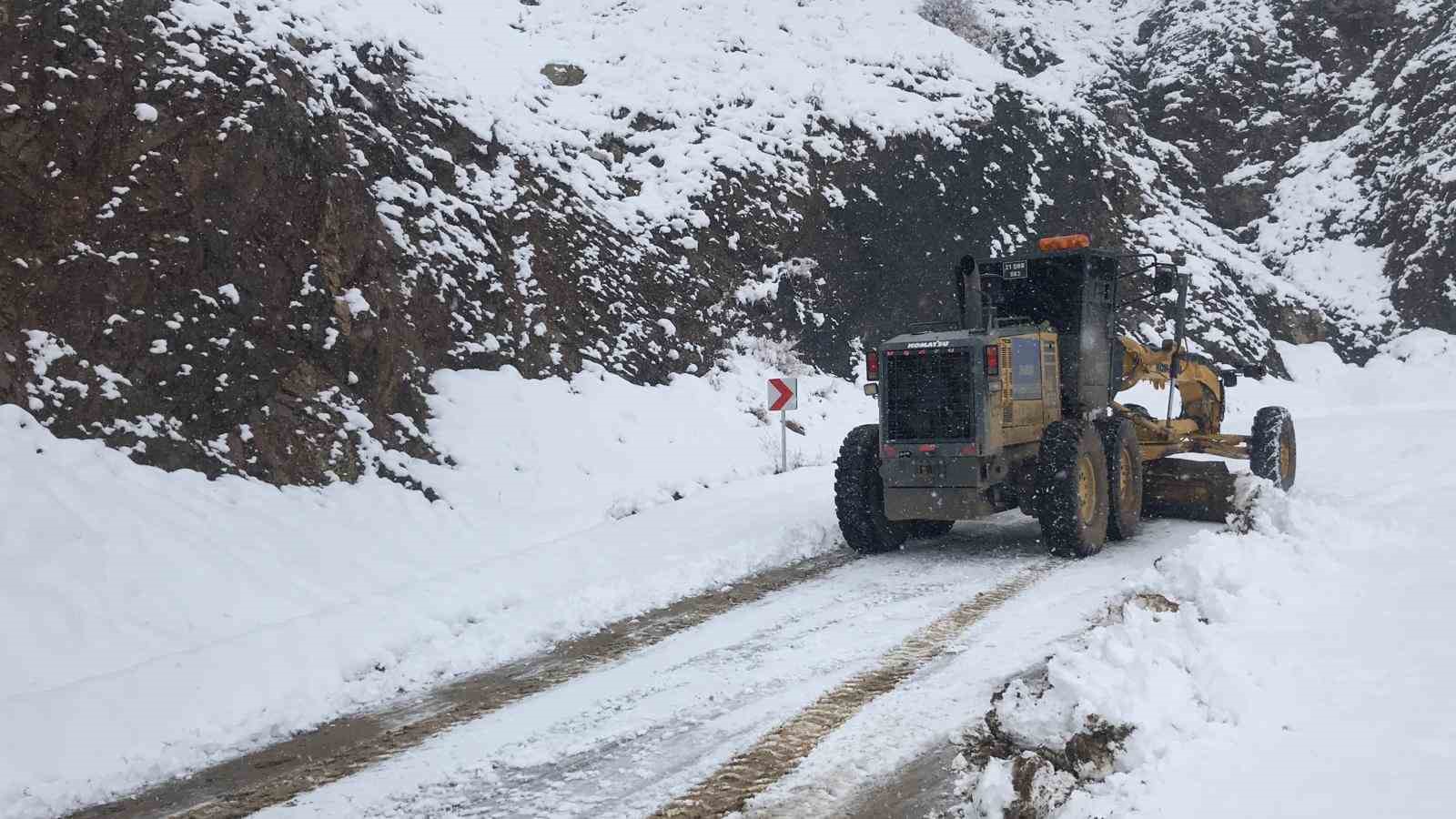 Diyarbakır’da kar nedeniyle kapanan 98 köy yolu ulaşıma açıldı
