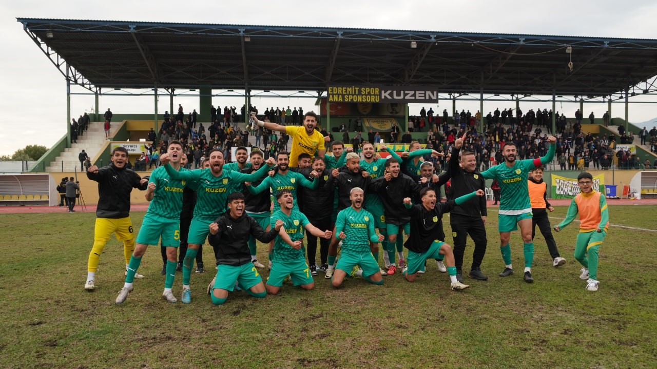 Edremitspor lideri evinde 1-0 mağlup etti
