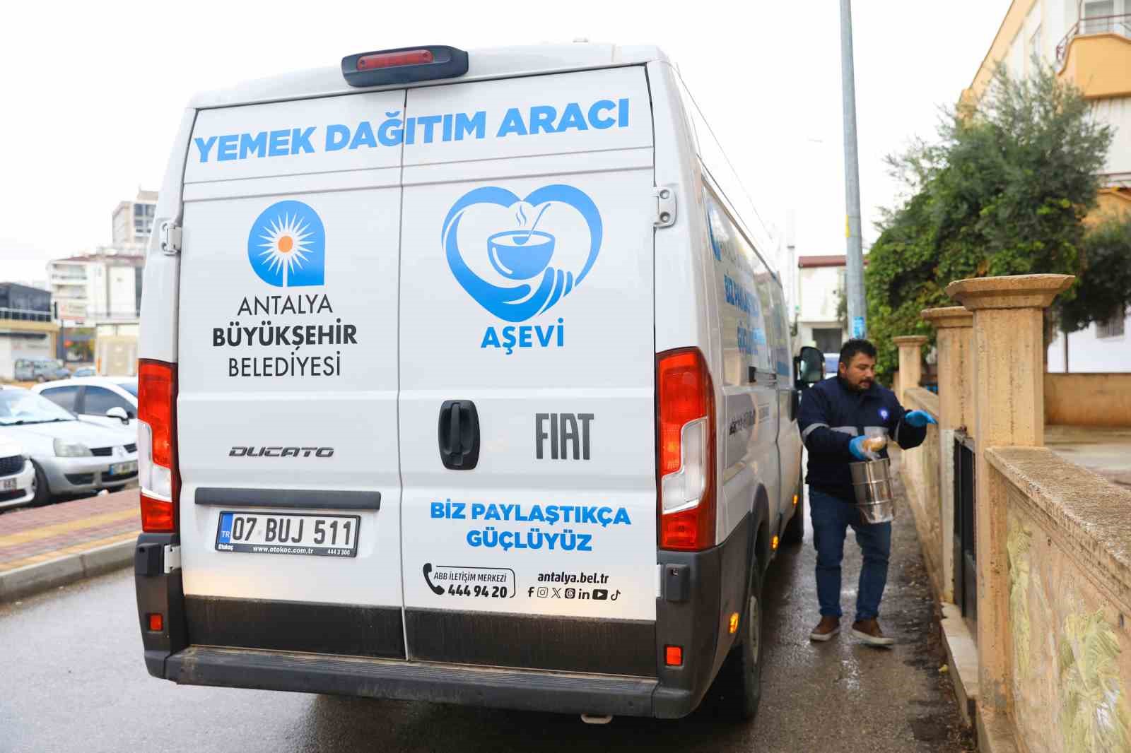 Aşevinden binlerce kişiye yemek yardımı yapılıyor
