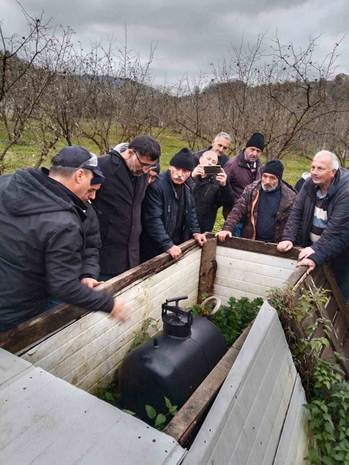 Çaycumalı fındık üreticilerine Düzce’de teknik gezi
