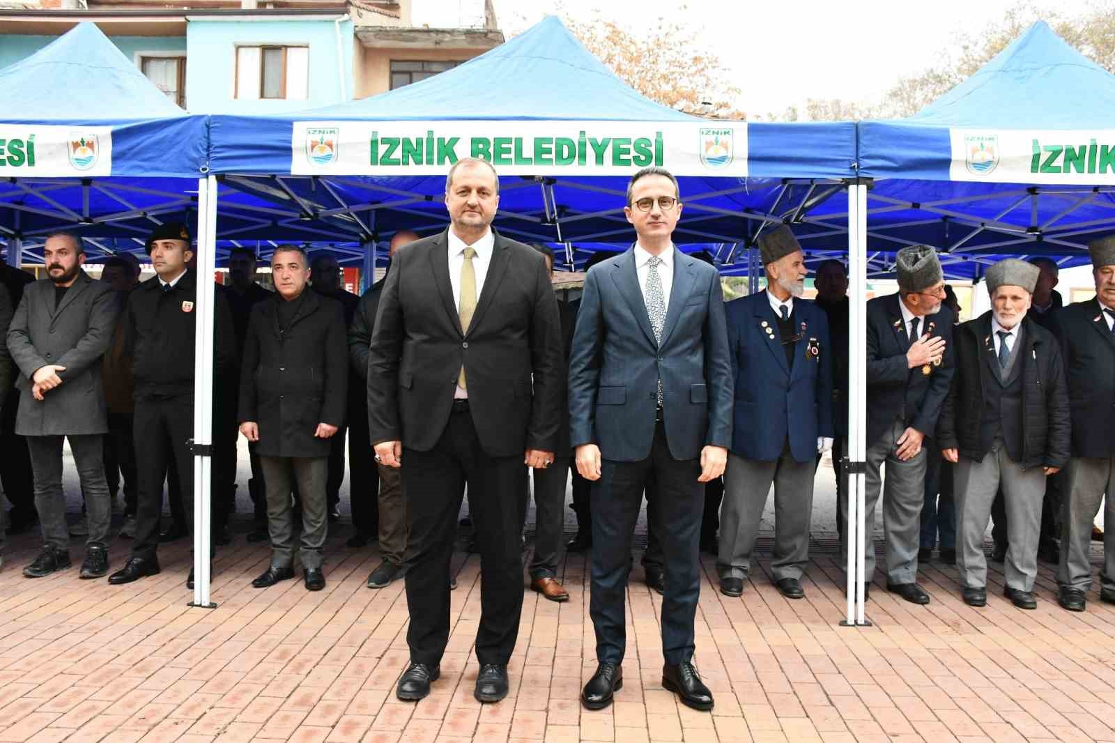 İznik’in düşman işgalinden kurtuluşunun 104. yılı kutlandı
