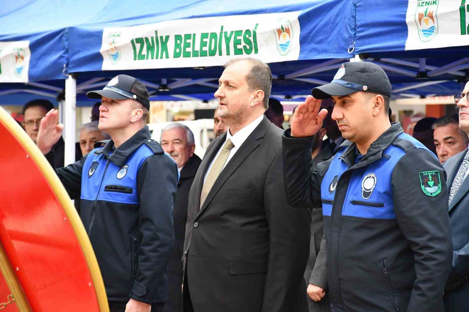 İznik’in düşman işgalinden kurtuluşunun 104. yılı kutlandı
