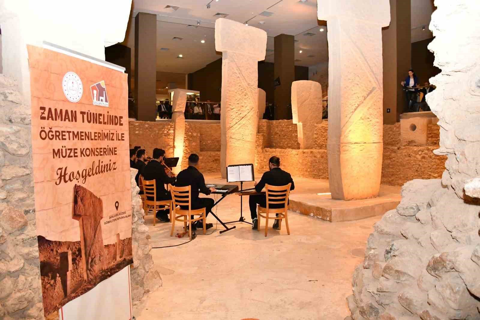 Şanlıurfa’da “Zaman Tünelinde Öğretmenlere Müze Konseri” etkinliği düzenlendi
