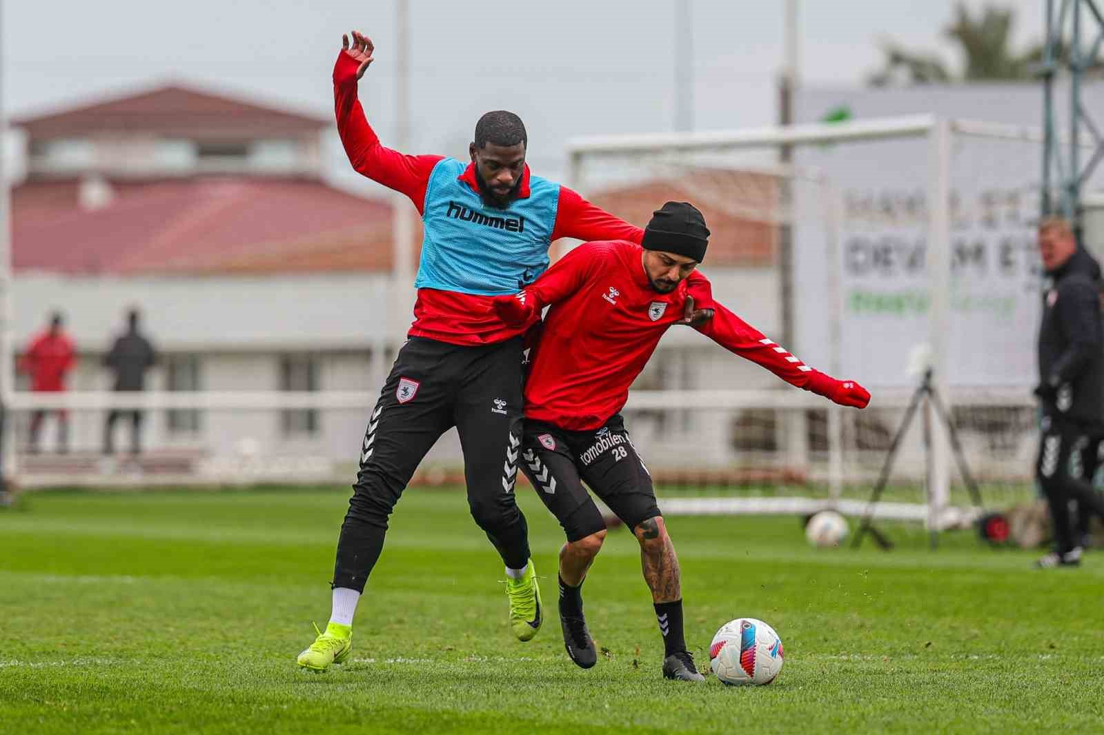 Samsunspor, Bodrum FK maçı hazırlıklarını sürdürdü
