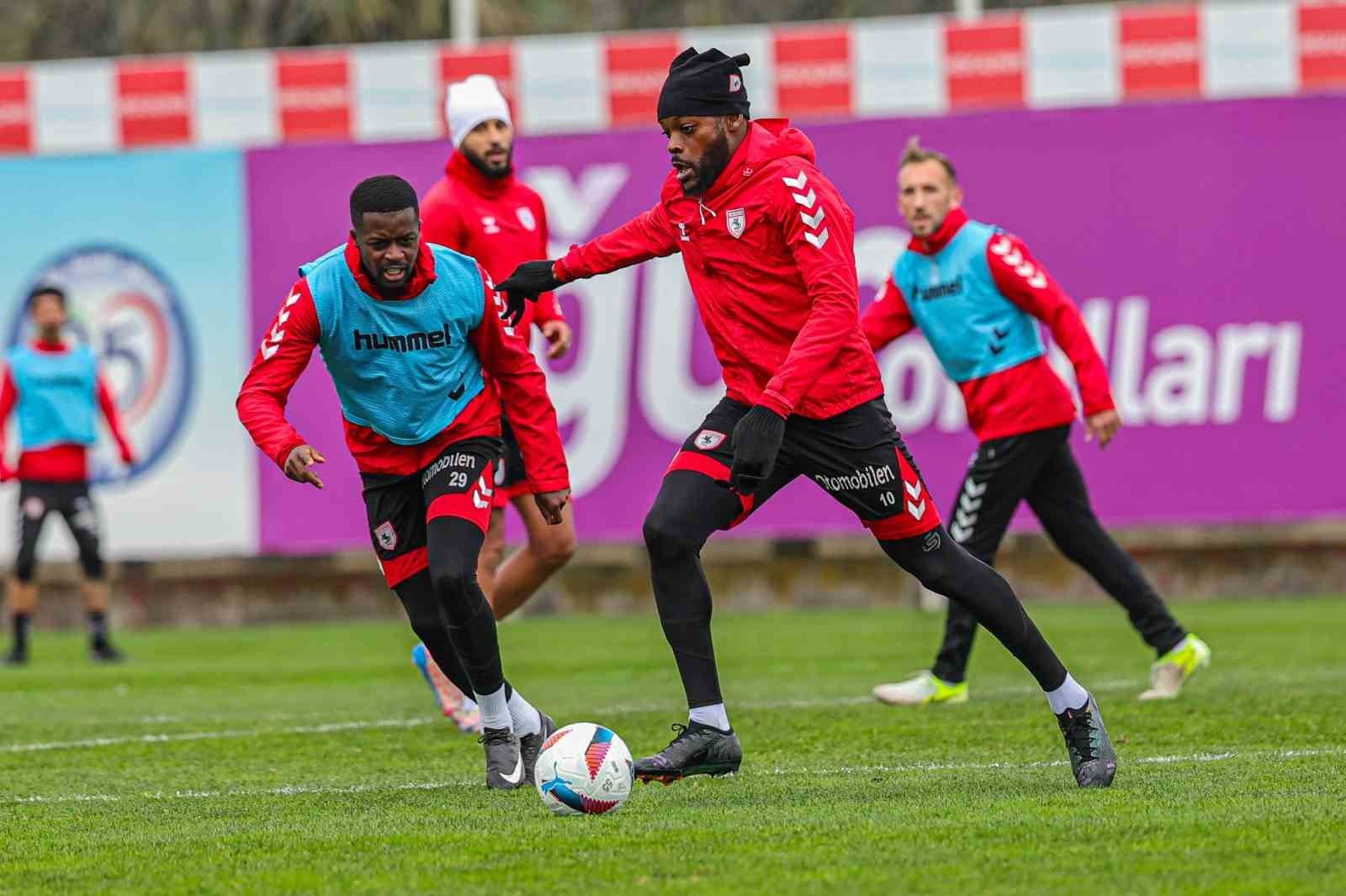 Samsunspor, Bodrum FK maçı hazırlıklarını sürdürdü
