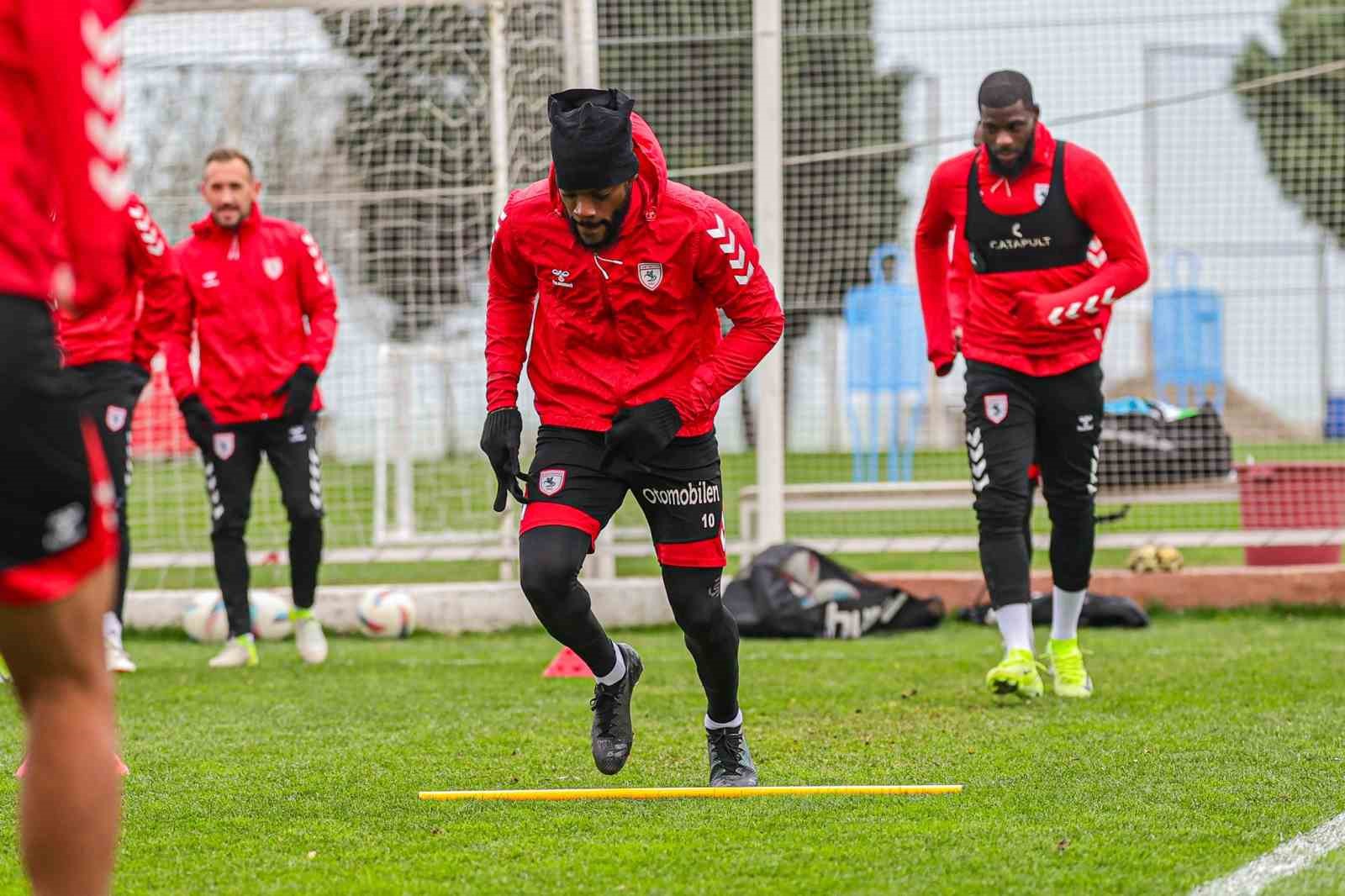 Samsunspor, Bodrum FK maçı hazırlıklarını sürdürdü
