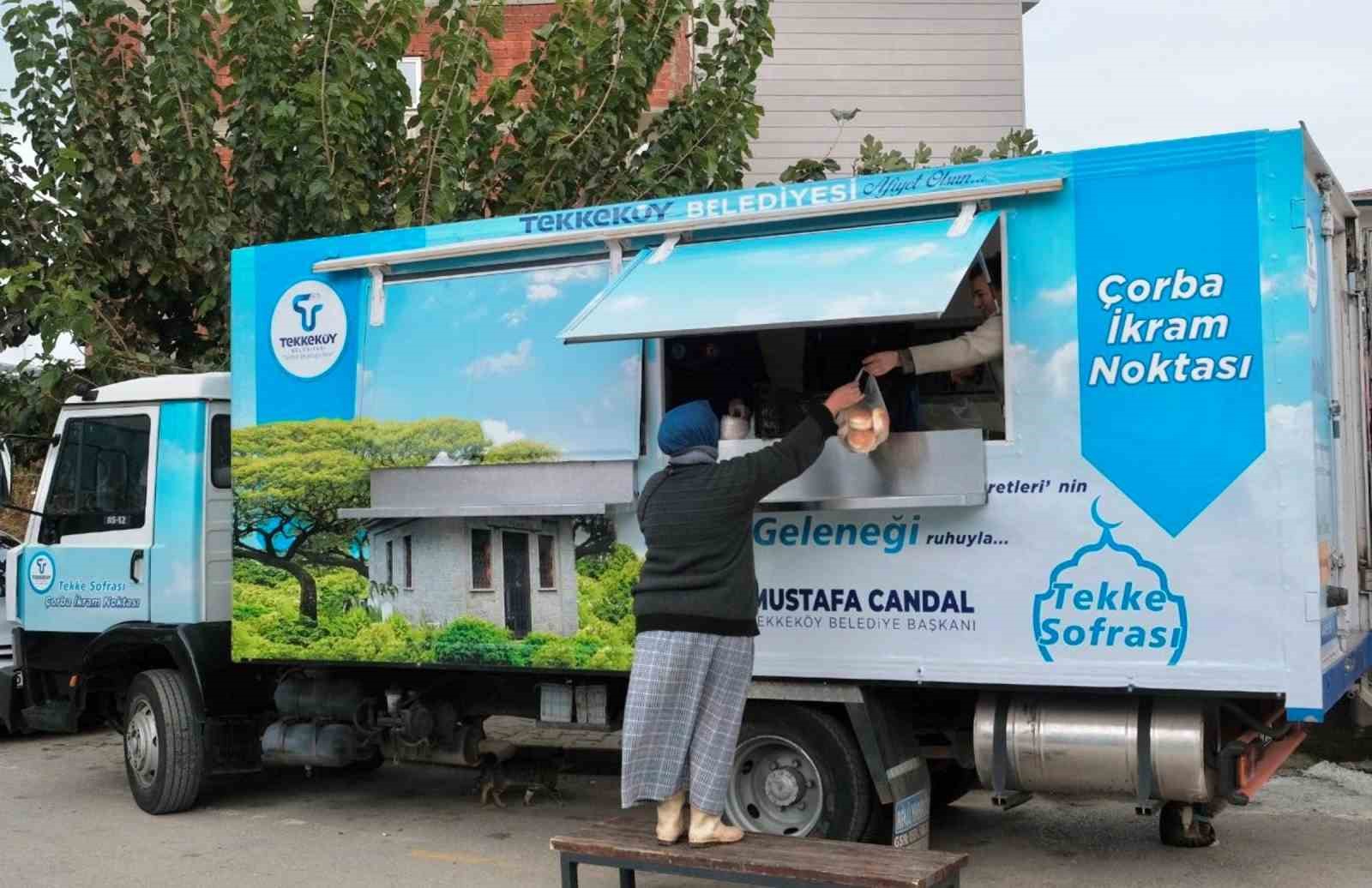 Tekkeköy’de gönülleri ısıtan hizmet
