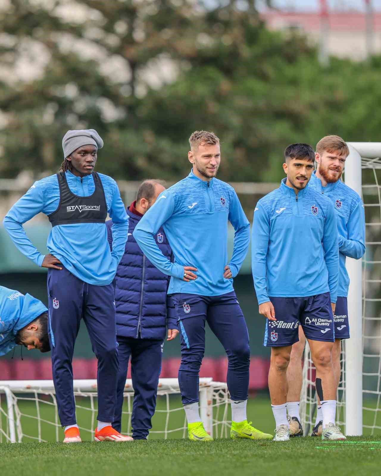 Trabzonspor’da, Savic antrenmanda yer almadı
