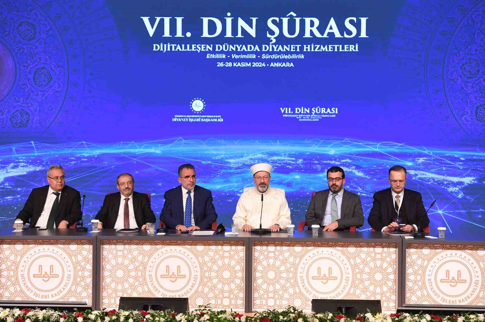 Diyanet İşleri Başkanı Erbaş, “7. Din Şurası” kararlarını açıkladı
