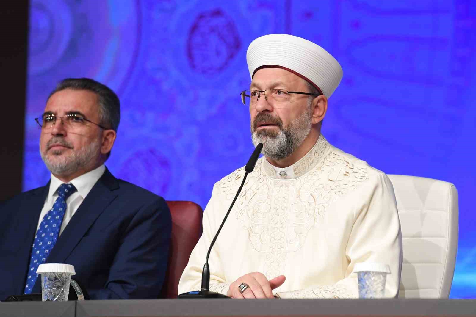 Diyanet İşleri Başkanı Erbaş, “7. Din Şurası” kararlarını açıkladı
