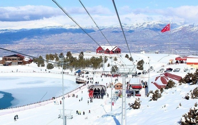 Kayak severlerin yeni gözdesi Türkiye’nin parlayan yıldızı Erzincan Ergan Dağı Kayak Merkezi
