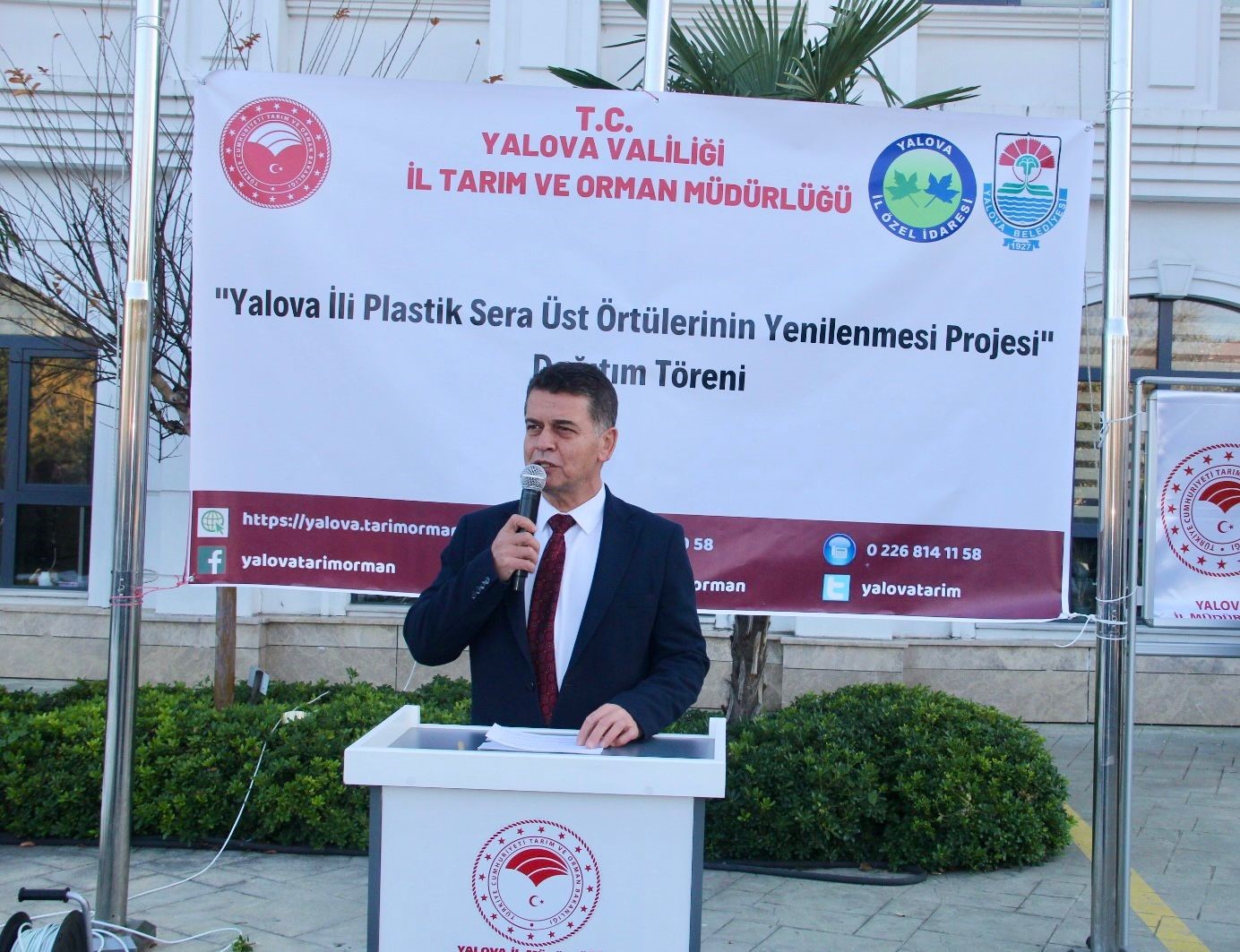 Yalova’da 167 çiftçiye 59 ton sera naylonu dağıtıldı
