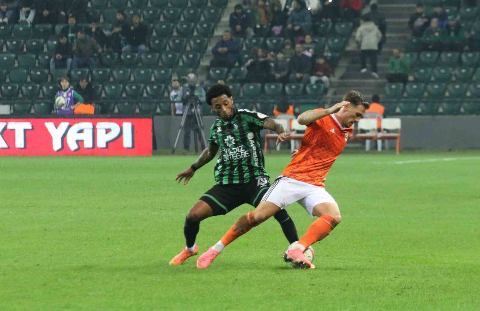 Trendyol 1. Lig: Kocaelispor: 2 - Adanaspor: 0
