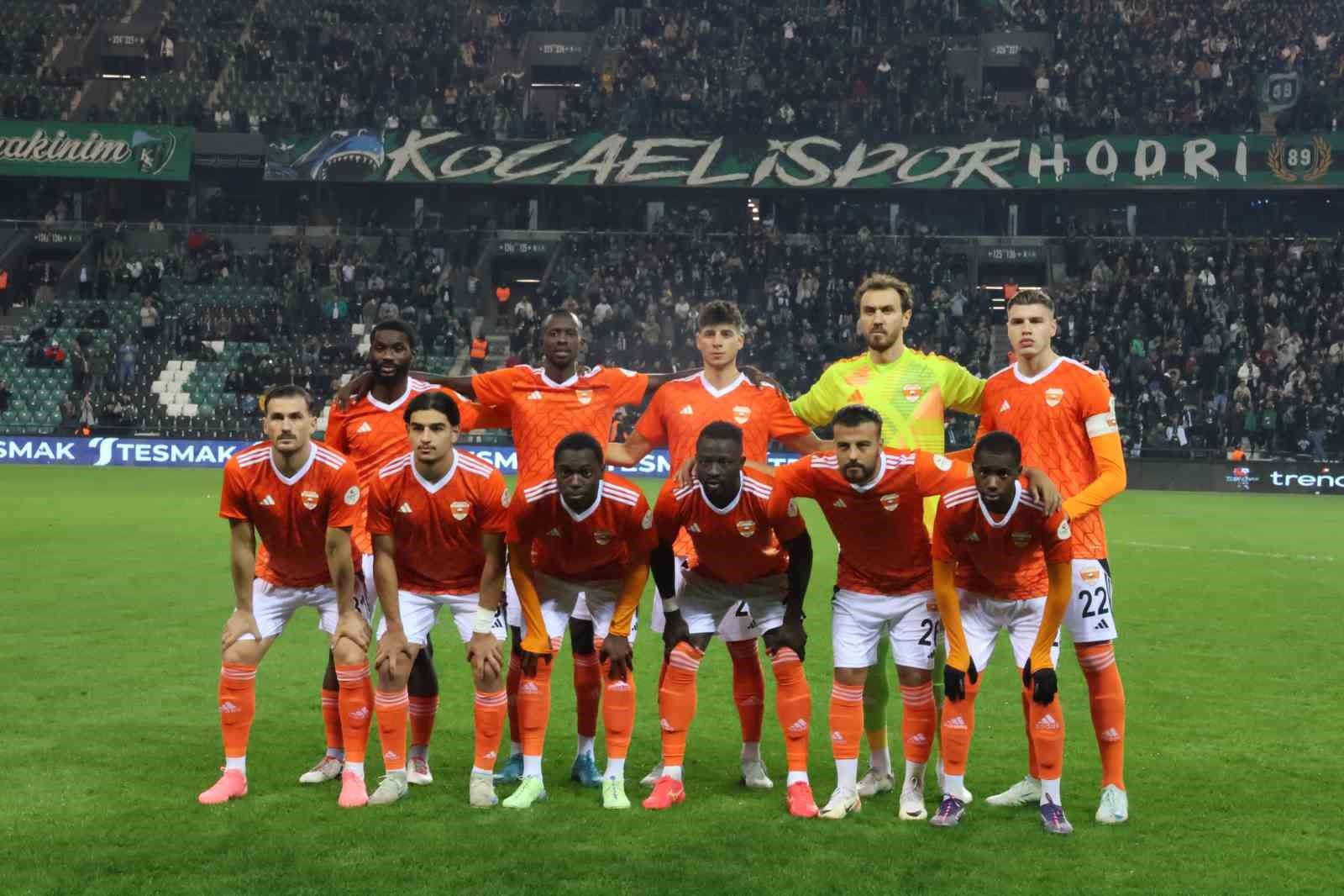 Trendyol 1. Lig: Kocaelispor: 2 - Adanaspor: 0
