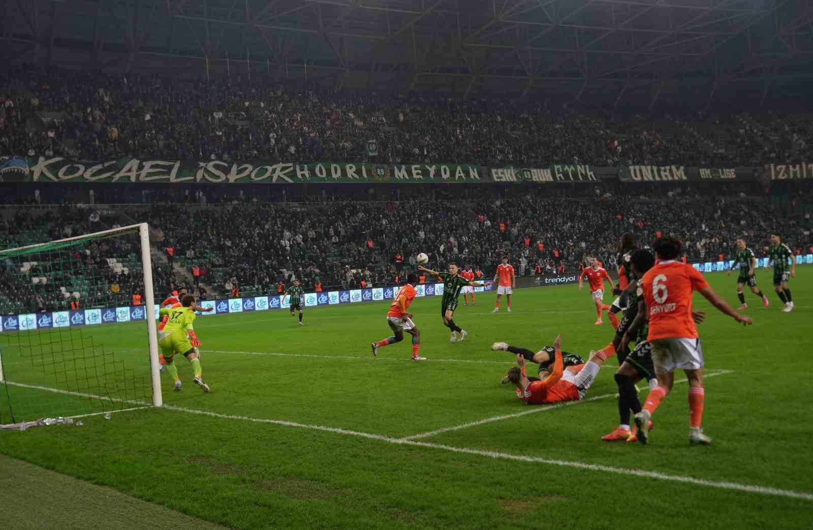 Trendyol 1. Lig: Kocaelispor: 2 - Adanaspor: 0
