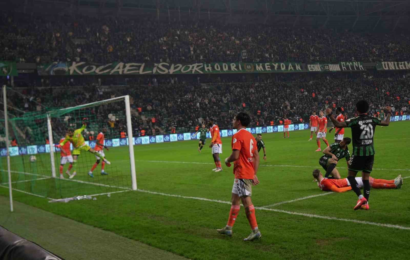 Trendyol 1. Lig: Kocaelispor: 2 - Adanaspor: 0
