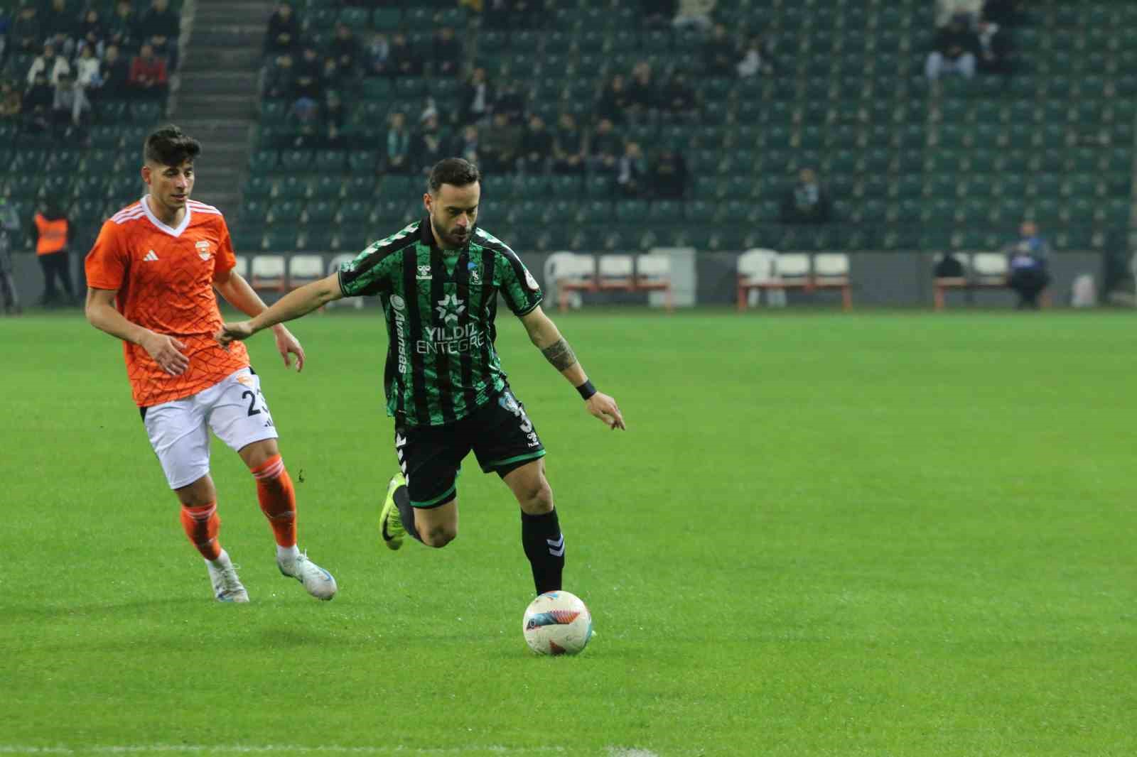 Trendyol 1. Lig: Kocaelispor: 2 - Adanaspor: 0
