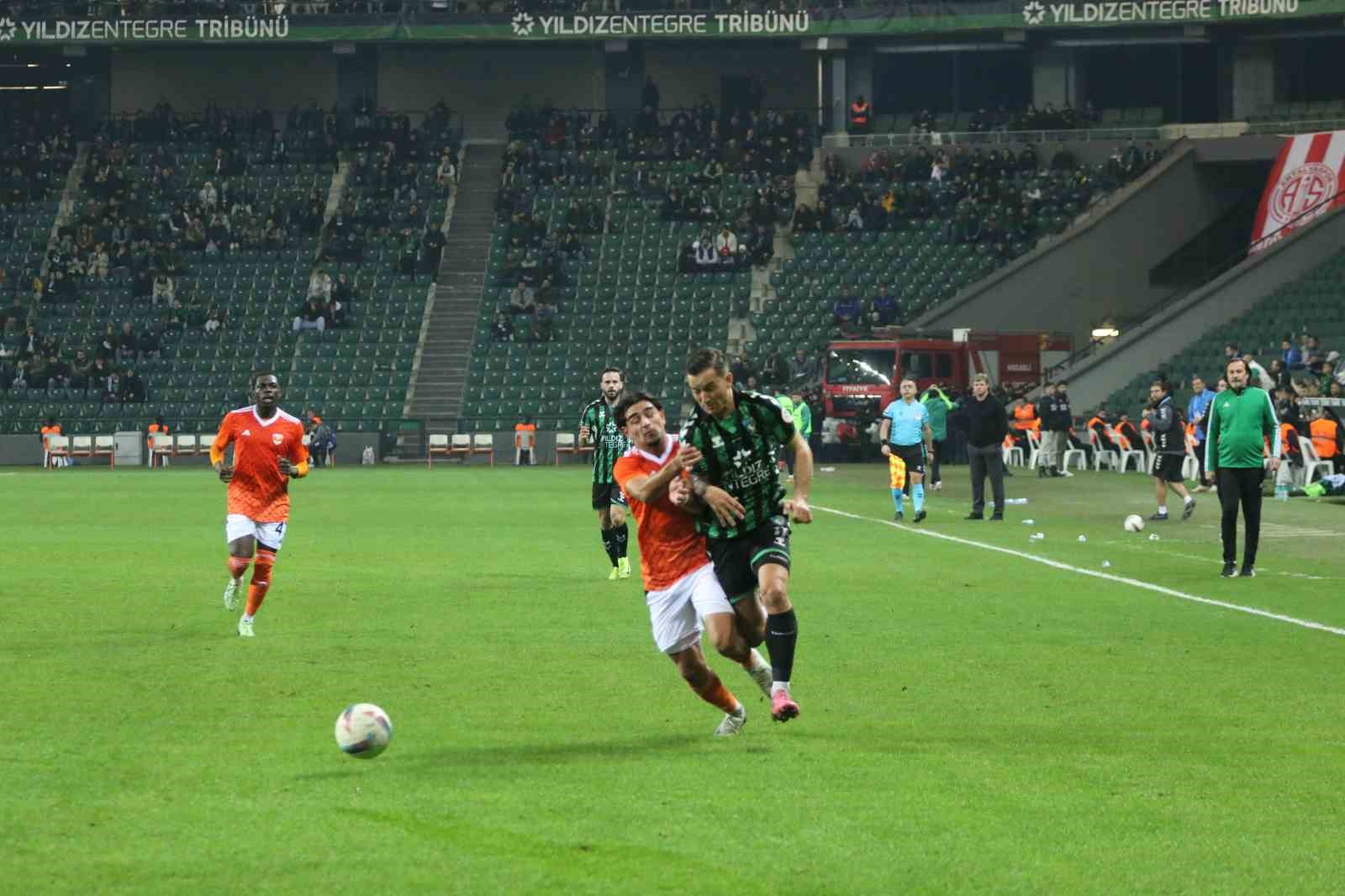 Trendyol 1. Lig: Kocaelispor: 2 - Adanaspor: 0
