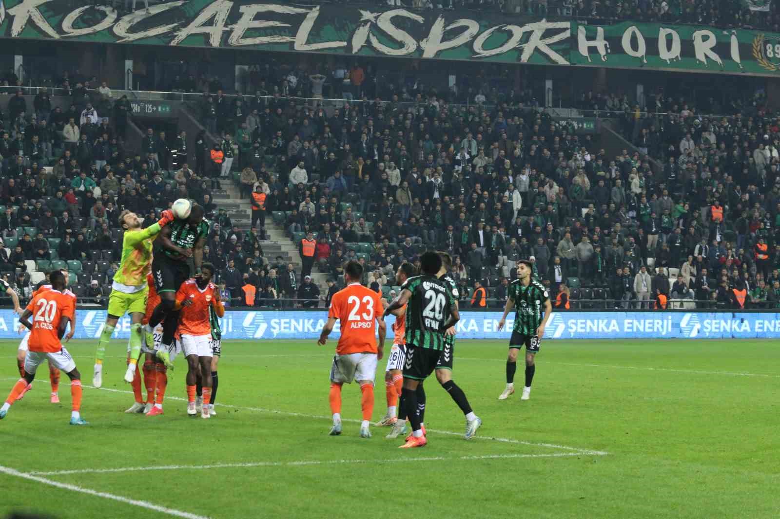 Trendyol 1. Lig: Kocaelispor: 2 - Adanaspor: 0
