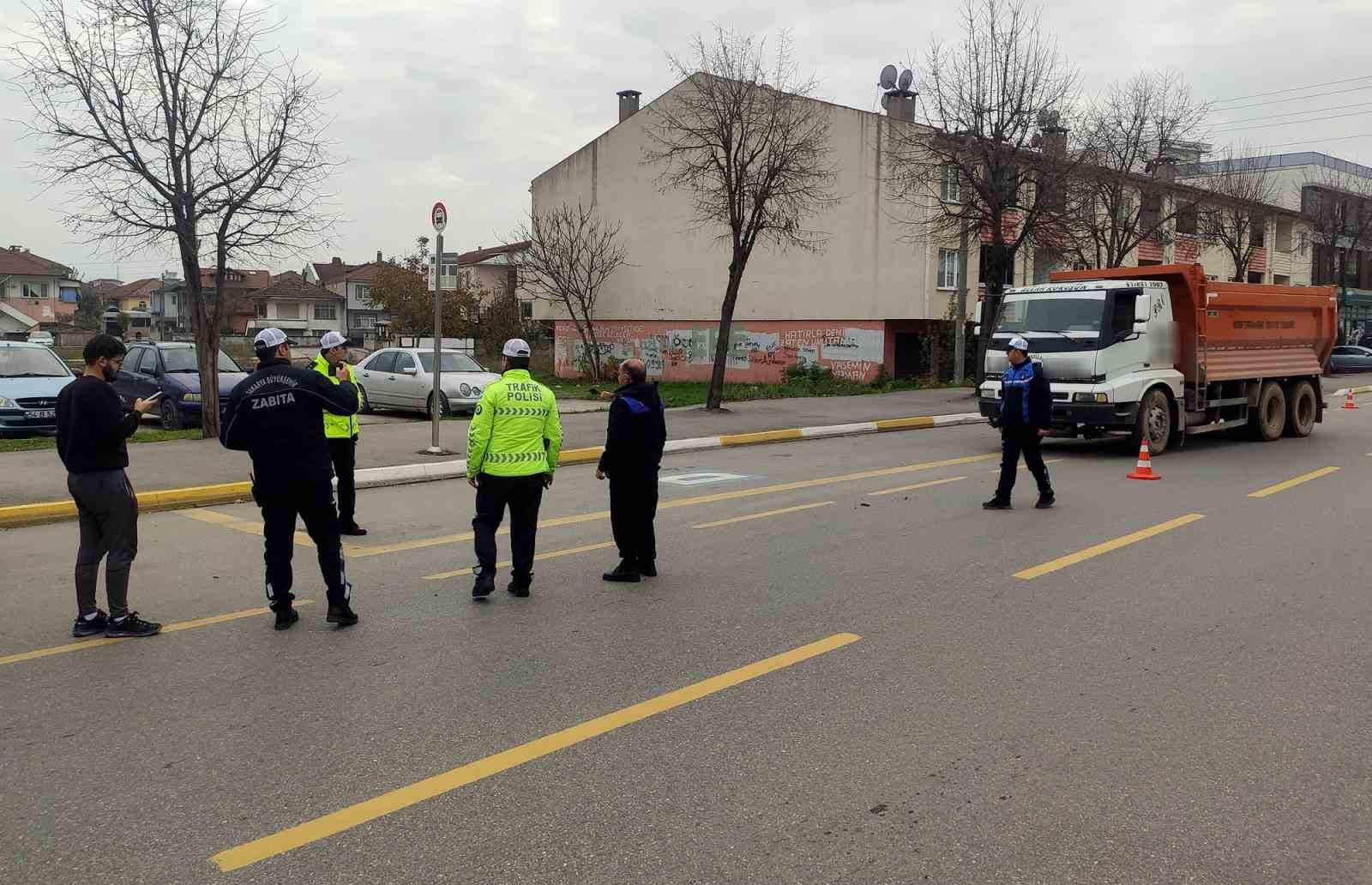 Sakarya’da ağır tonajlı araçlara denetim
