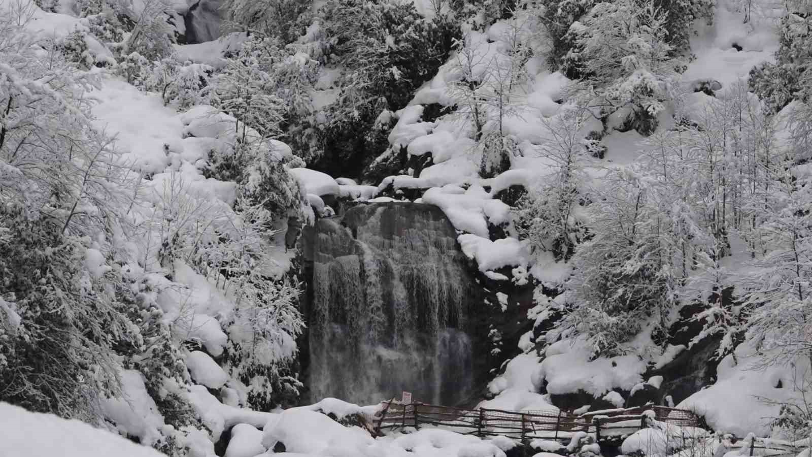 Ayder Yaylası’ndan kar manzaraları
