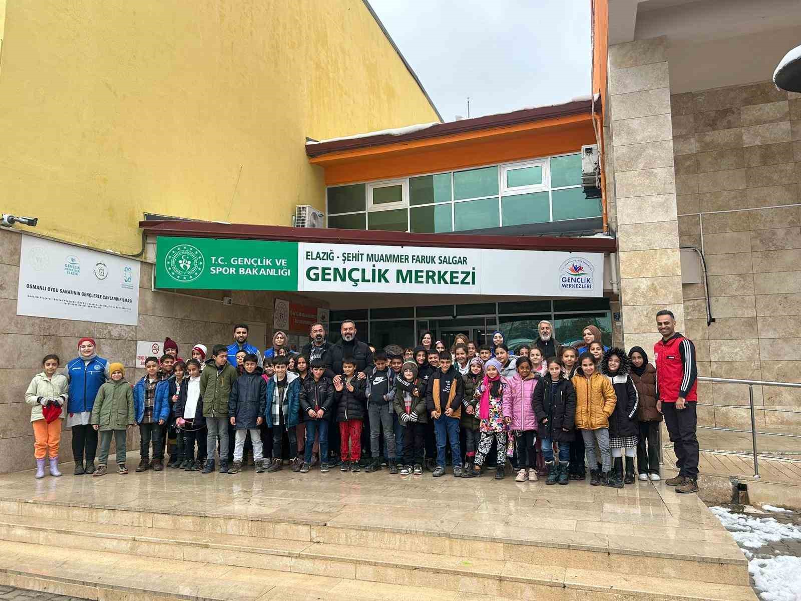 Elazığ Gençlik Merkezi okulları ağırlıyor
