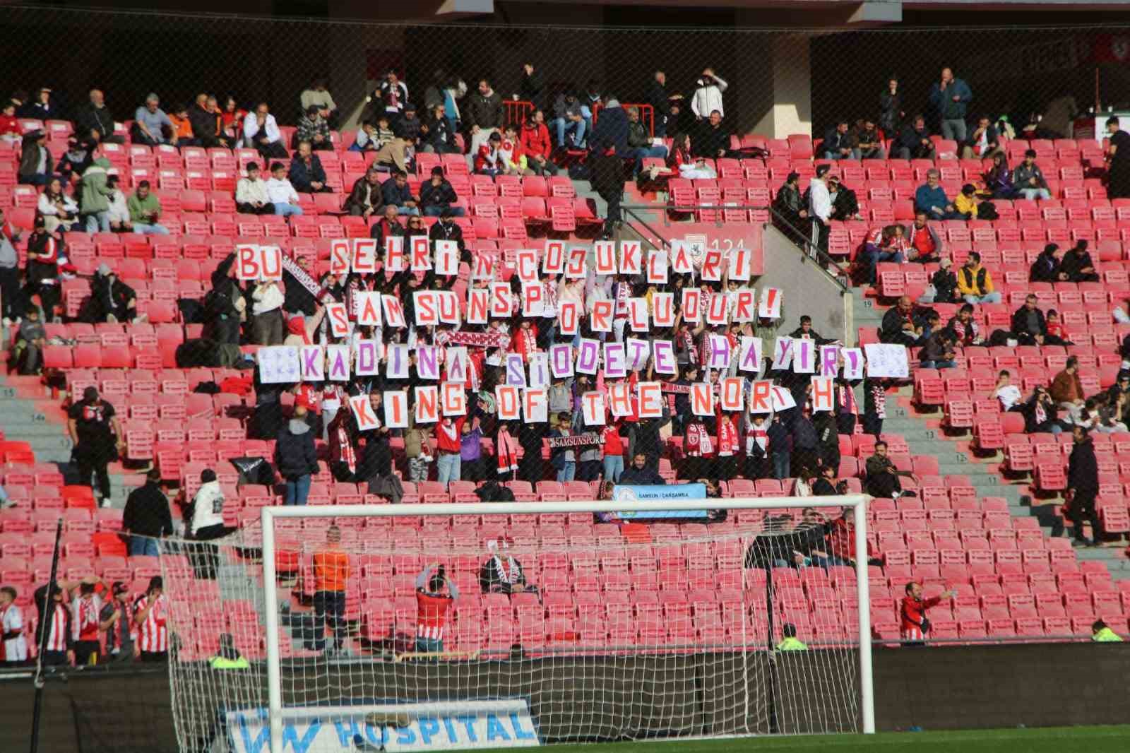 Trendyol Süper Lig: Samsunspor: 1 - Bodrum FK: 0 (İlk yarı)
